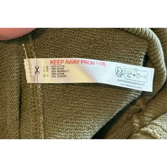 Daily Practice by Anthropologie Palmra Moss Green Wide Leg Jumpsuit Romper XXS - Picture 8 of 15